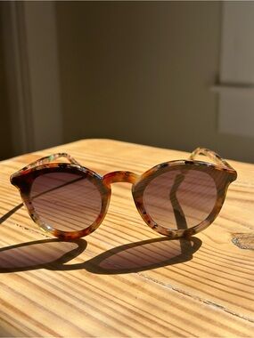 KREWE Collins Nylon Sunglasses in Capri